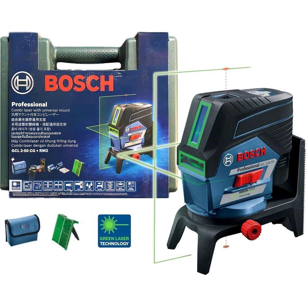 Bosch GCL 2-50 CG Cross Line Laser Level with Plumb Points (50 meters) | Bosch by KHM Megatools Corp. Bosch GCL 2-50 CG Cross Line Laser Level with Plumb Points (50 meters) | Bosch by KHM Megatools Corp.